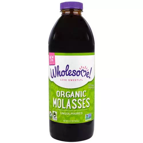 Wholesome, Organic Molasses, Unsulphured, 32 fl oz (944 ml) Review