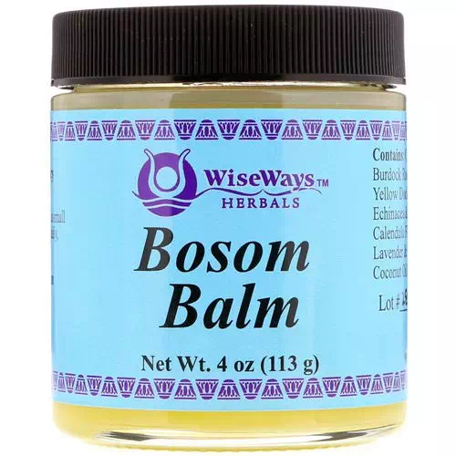 WiseWays Herbals, Bosom Balm, 4 oz (113 g) Review