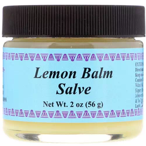 WiseWays Herbals, Lemon Balm Salve, 2 oz (56 g) Review