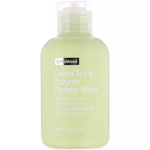 Wishtrend, Green Tea & Enzyme Powder Wash, 2.47 oz (70 g) Review