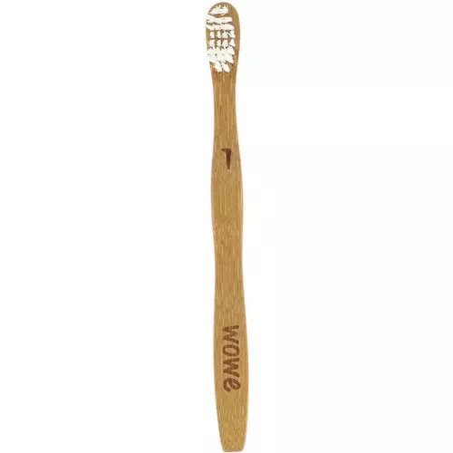 Wowe, Natural Bamboo Toothbrush, Kids, Soft Bristles, 4 Pack Review