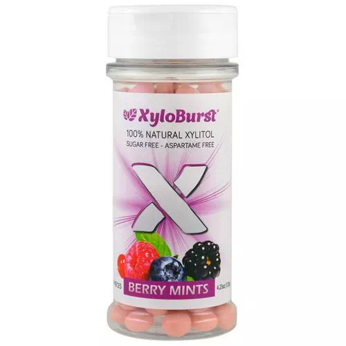 Xyloburst, Berry Mints, 200 Pieces, 4.23 oz (120 g) Review
