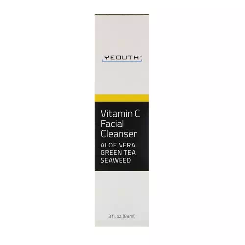 Yeouth, Vitamin C Facial Cleanser, 3 fl oz (89 ml) Review