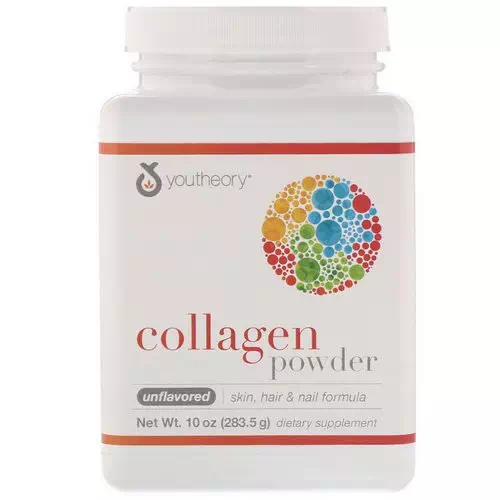 Youtheory, Collagen Powder, Unflavored, 10 oz (283.5 g) Review