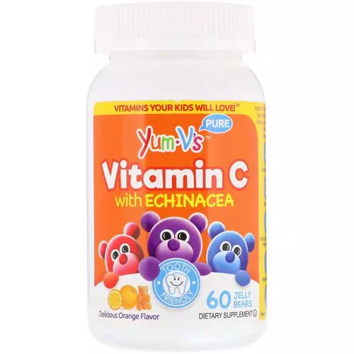 YumV's, Vitamin C with Echinacea, Orange Flavor, 60 Jelly Bears Review