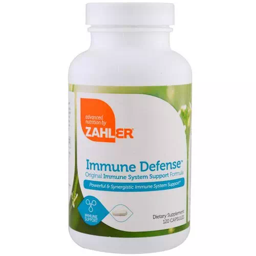 Zahler, Immune Defense, Original Immune System Support Formula, 120 Capsules Review