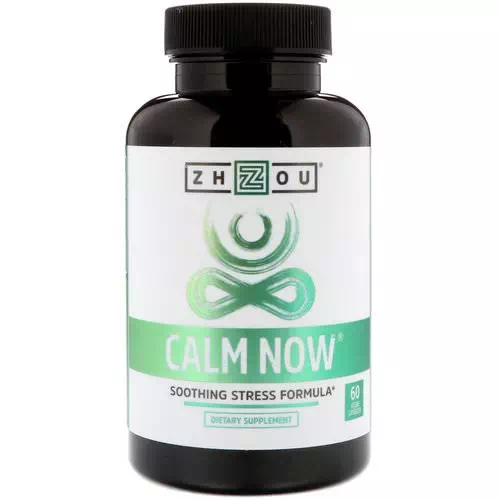 Zhou Nutrition, Calm Now, Soothing Stress Formula, 60 Veggie Capsules Review