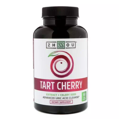 Zhou Nutrition, Tart Cherry Extract + Celery Seed, 60 Veggie Capsules Review