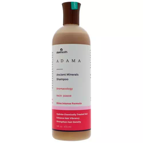 Zion Health, Adama, Ancient Minerals Shampoo, Peach Jasmine, 16 fl oz (473 ml) Review