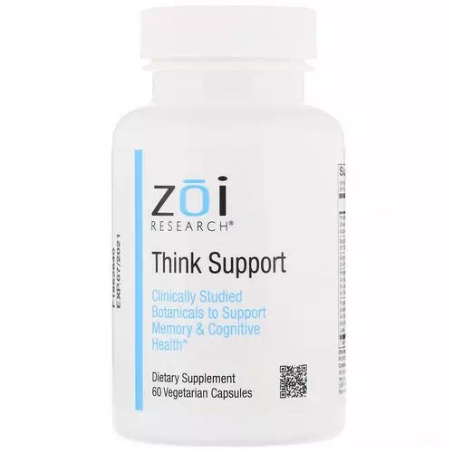 ZOI Research, Think Support, 60 Vegetarian Capsules Review