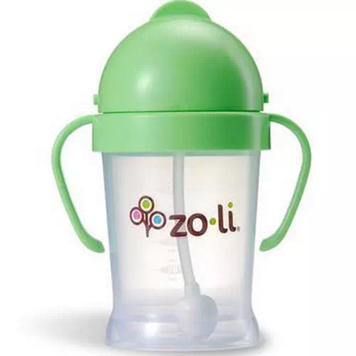 Zoli, Bot, Straw Sippy Cup, Green, 6 oz Review